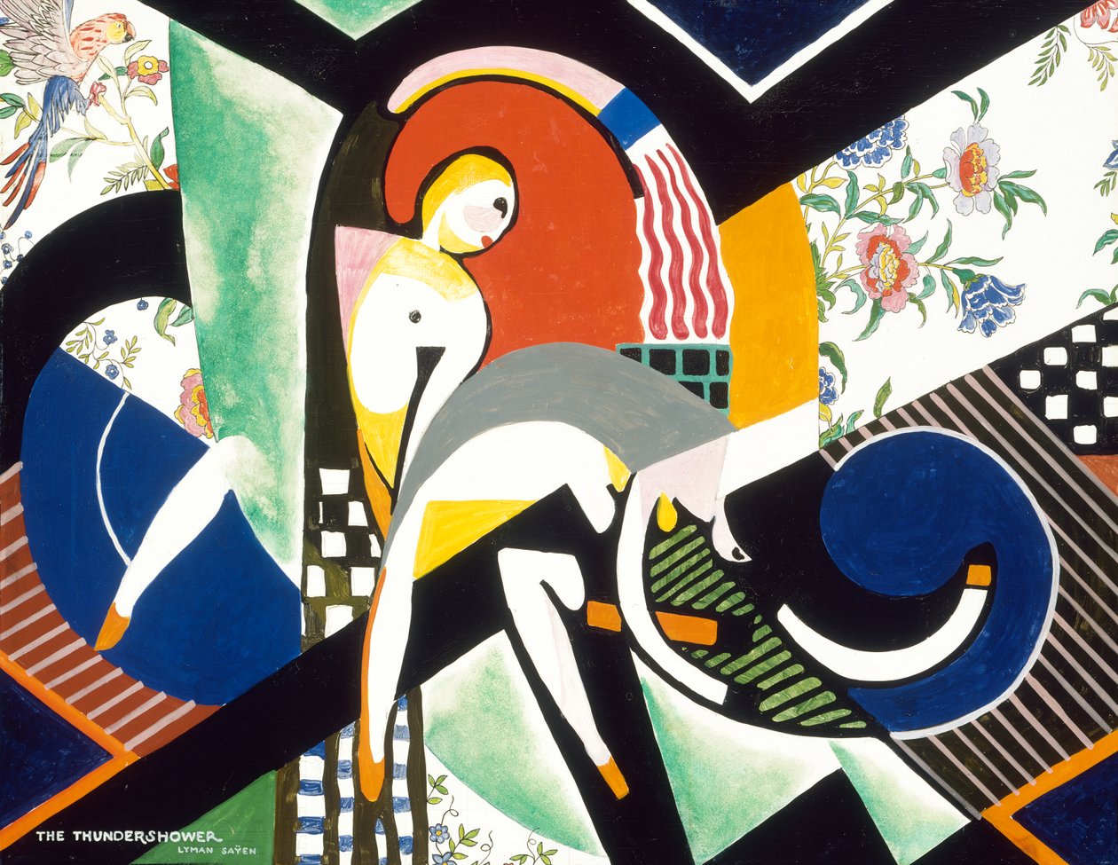 Das Gewitter, ca. 1917-1918 von Henry Lyman Saÿen