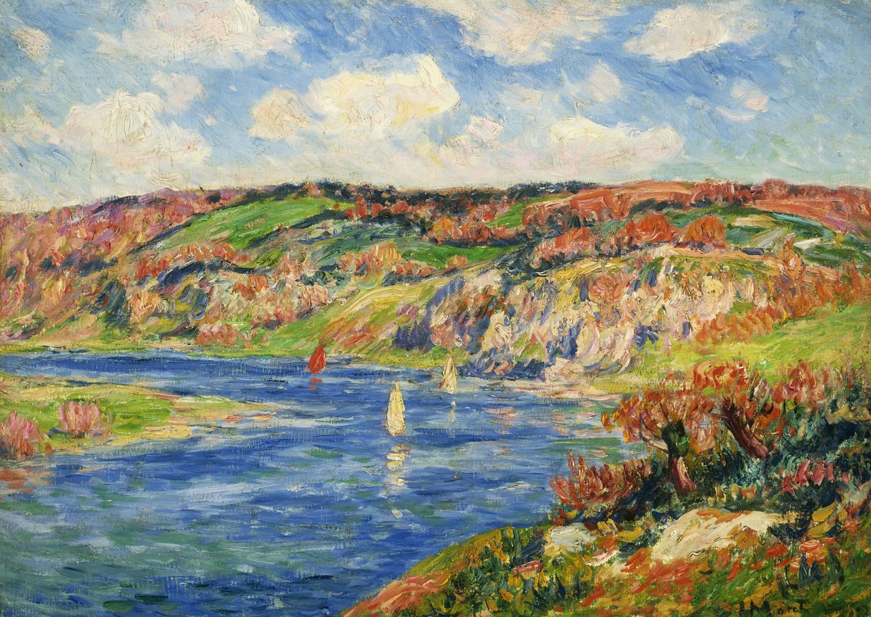 Riviere de St. Maurice von Henry Moret