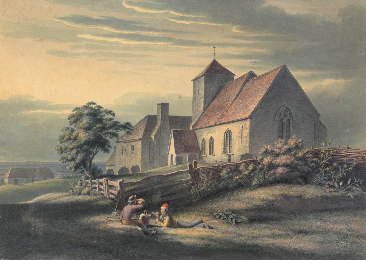 Ore Kirche und Haus von Henry Morton