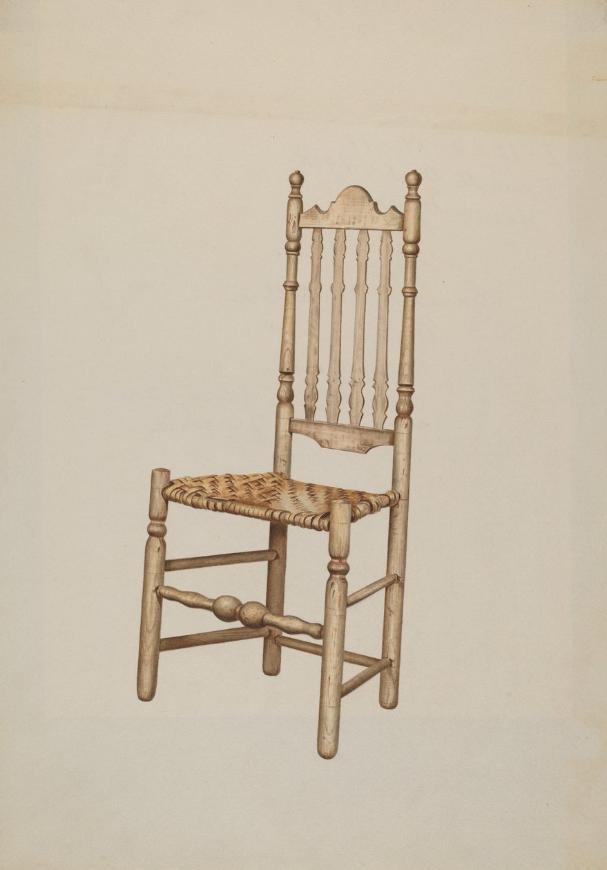 Treppengeländerstuhl von Henry Murphy