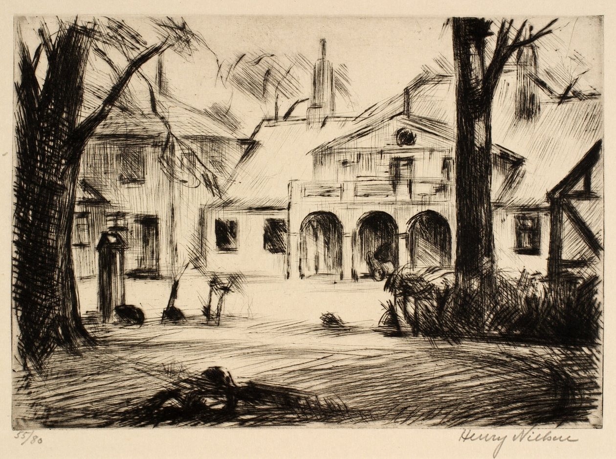 Alte Häuser von Henry Nielsen