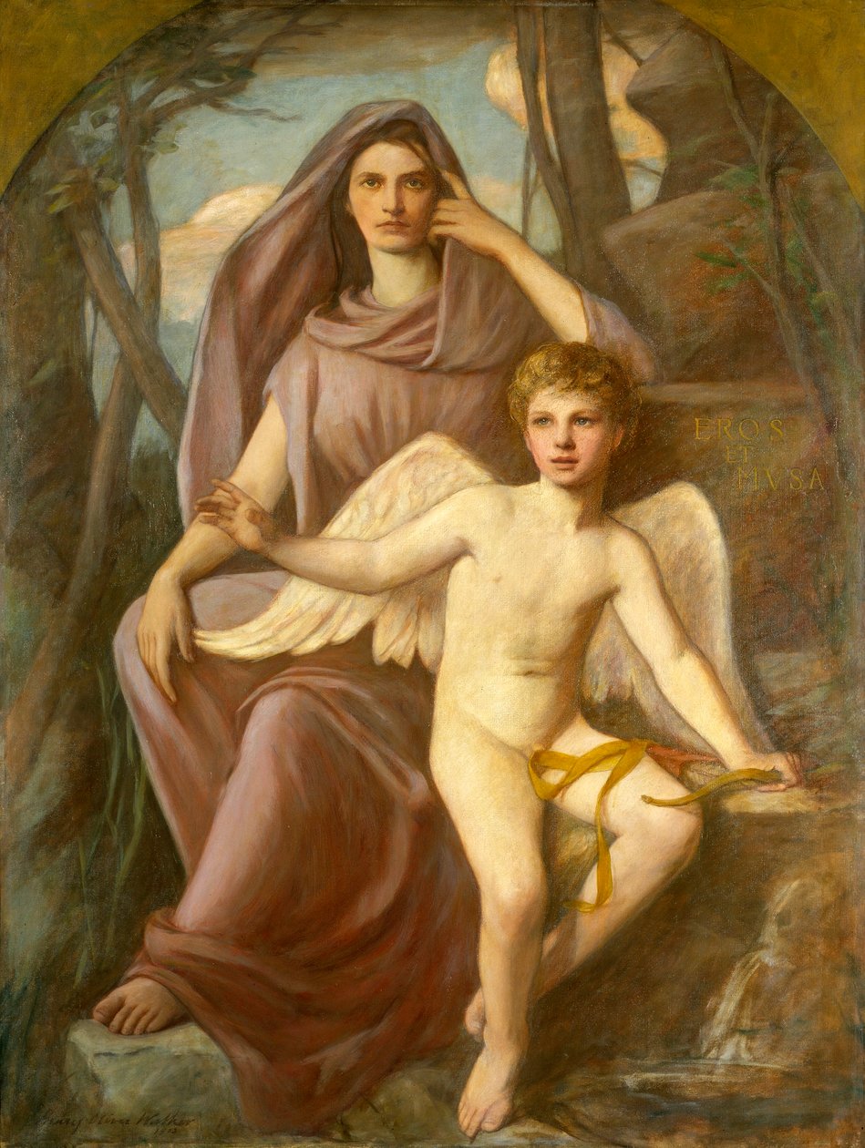 Eros und Muse von Henry O. Walker