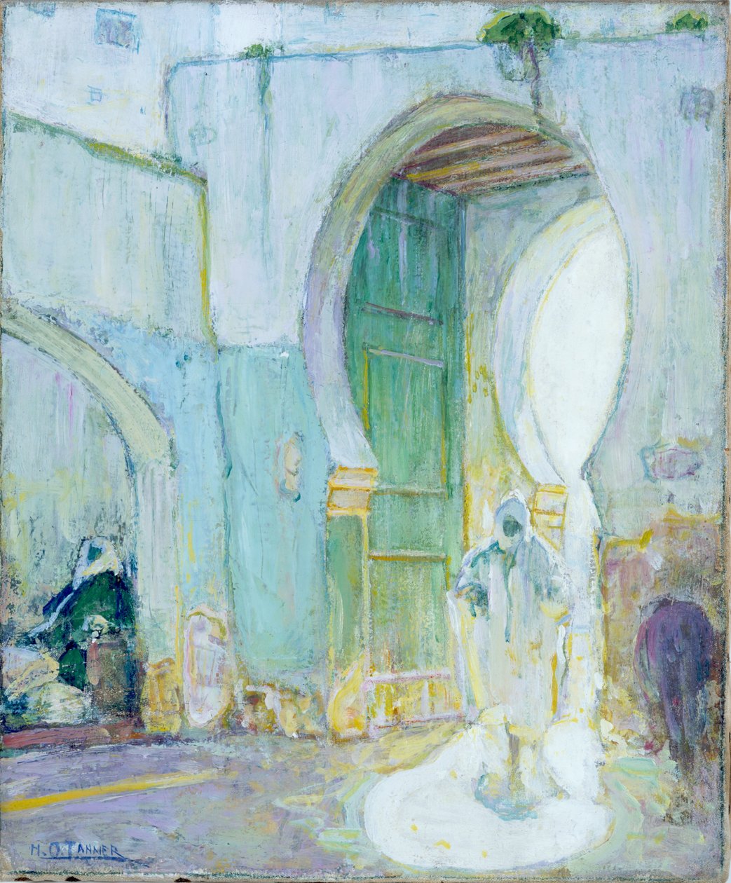 Tor, Tanger, um 1912 von Henry Ossawa Tanner