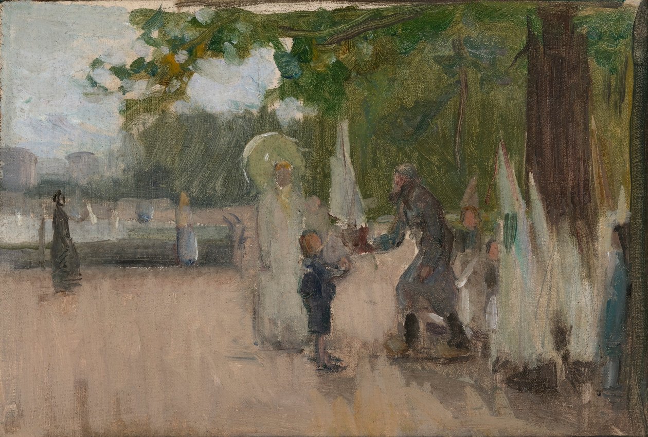 Der Mann, der Boote vermietete von Henry Ossawa Tanner