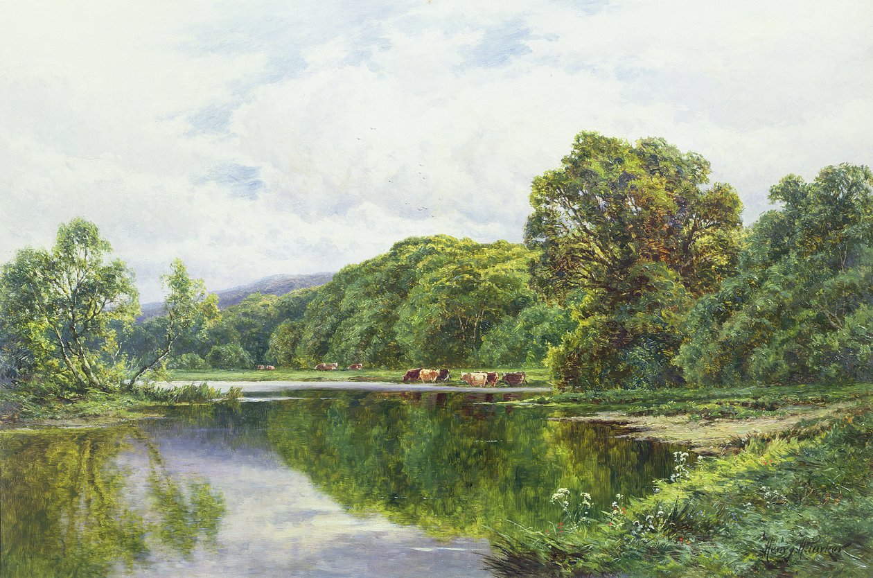 Die Themse bei Henley von Henry Parker