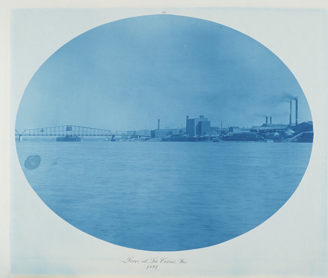 Anlegestelle in La Crosse, Wis. von Henry Peter Bosse
