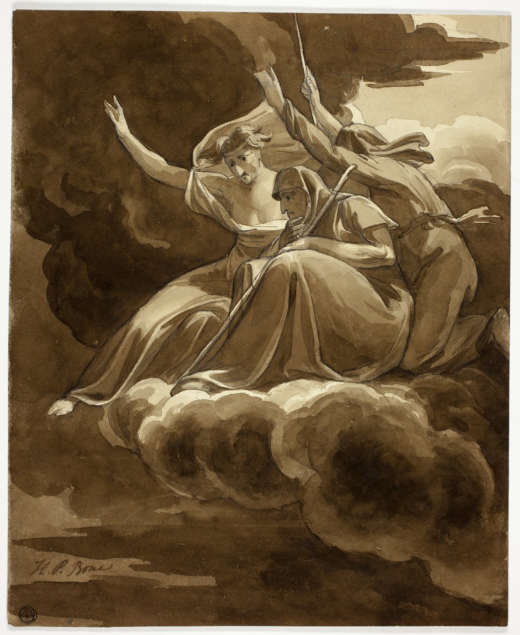 Drei Hexen aus MacBeth von Henry Pierce Bone