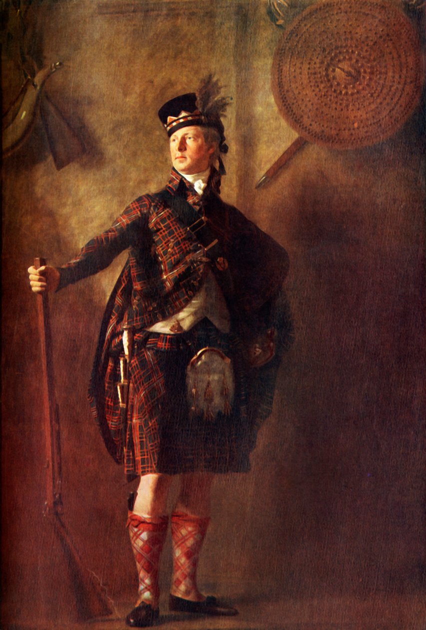 Colonel Alastair MacDonell von Glengarry von Henry Raeburn