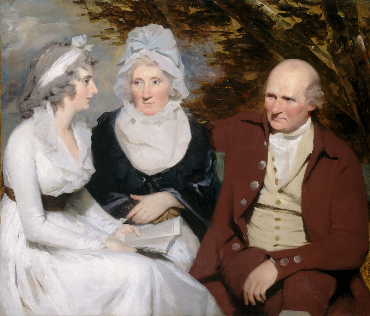 John Johnstone, Betty Johnstone und Miss Wedderburn von Henry Raeburn