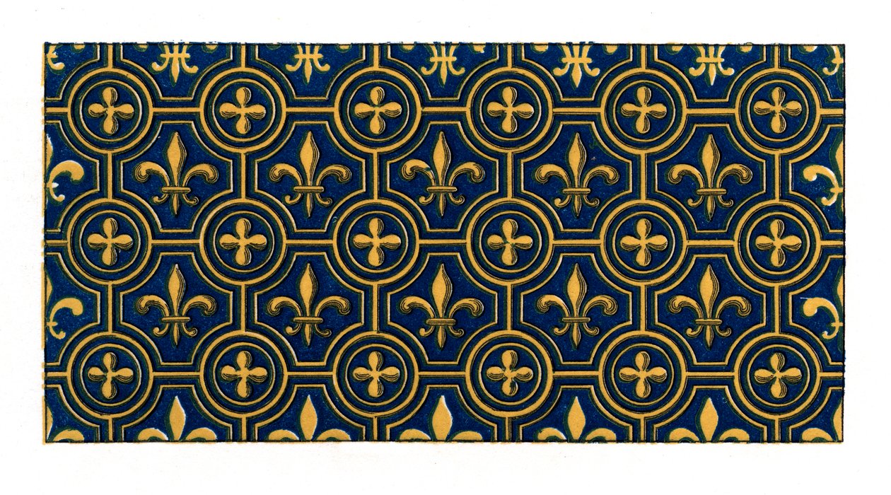 Windelornament, 14. Jahrhundert, 1843 von Henry Shaw
