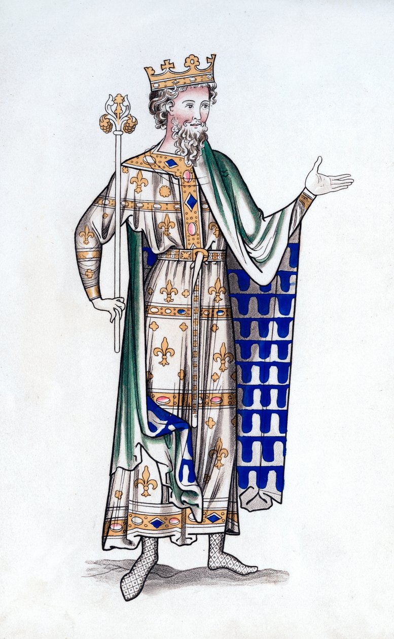 König, spätes 12. Jahrhundert, 1843 von Henry Shaw