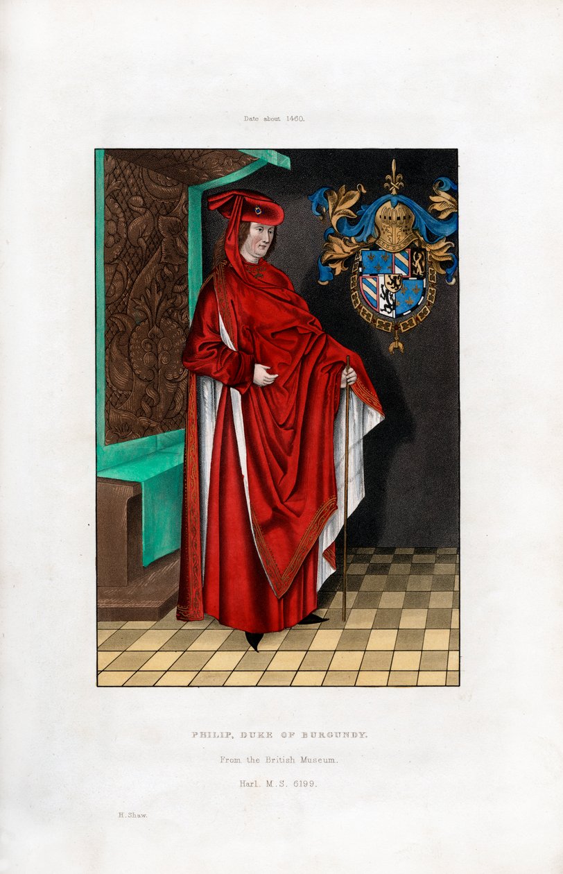 Philipp, Herzog von Burgund von Henry Shaw