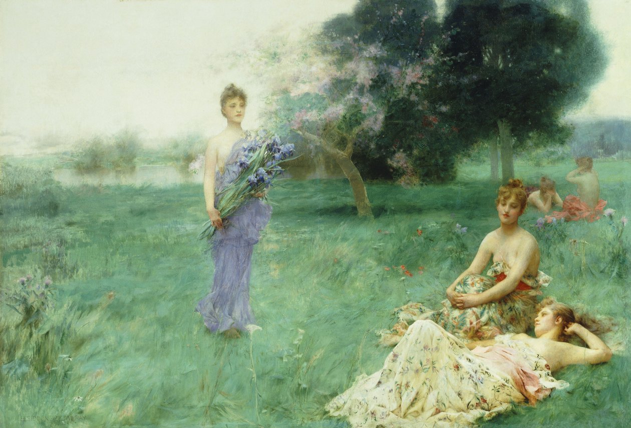 Fleur De Luce von Henry Siddons Mowbray
