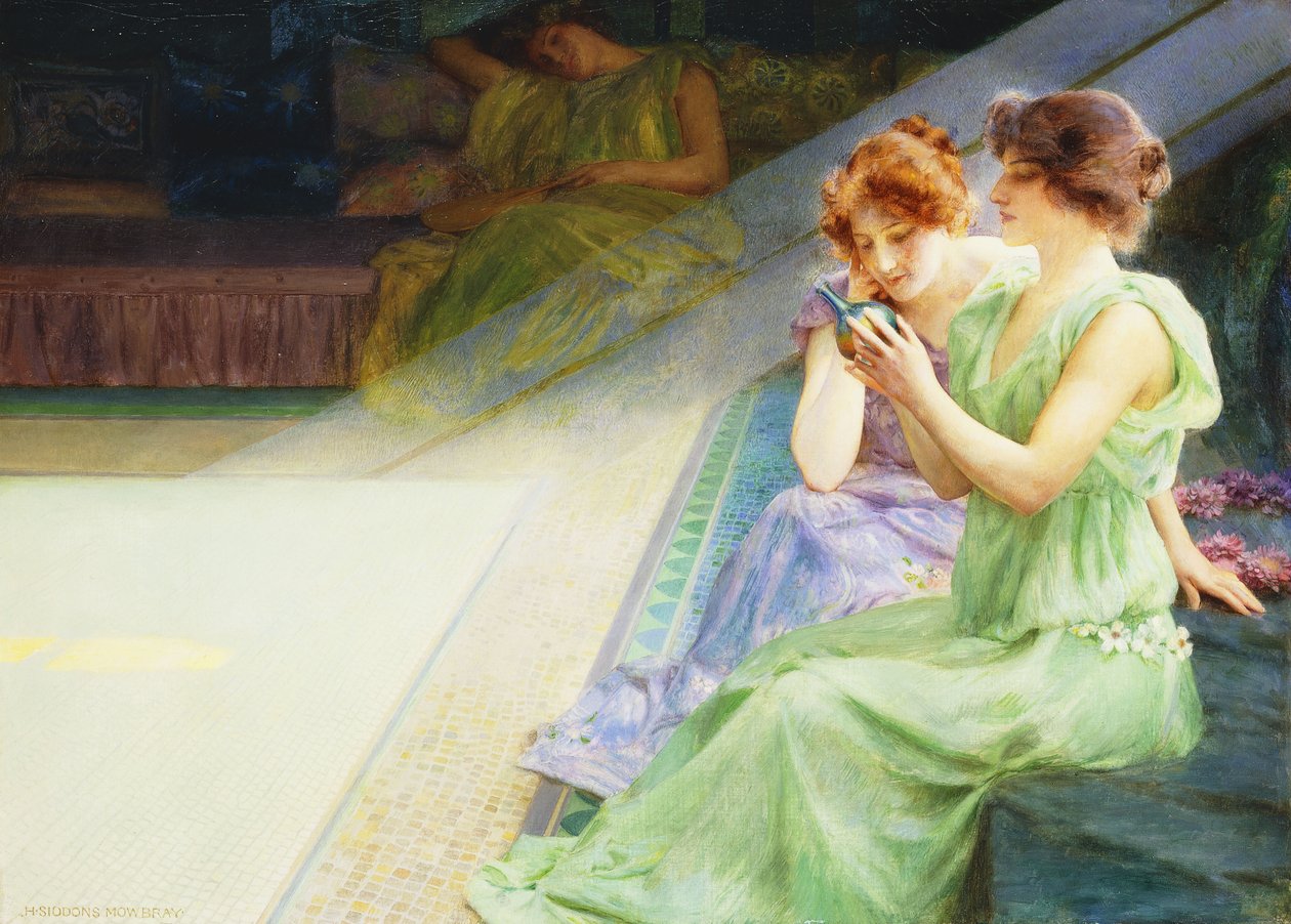 Irideszenz, ca. 1895 von Henry Siddons Mowbray