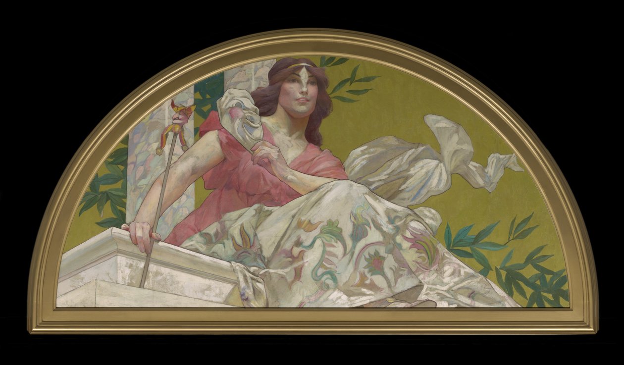 Muse der Komödie von Henry Siddons Mowbray