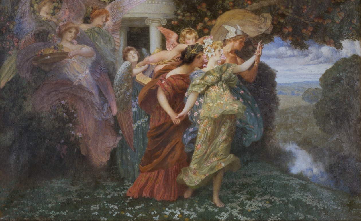 Die Hochzeit von Persephone von Henry Siddons Mowbray