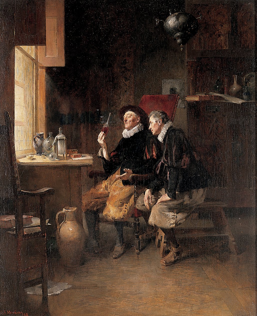 Die Prüfung, 1882 von Henry Siddons Mowbray