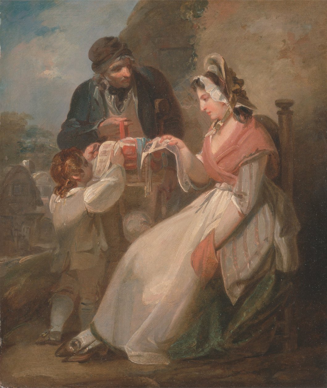 Der wandernde Seemann von Henry Singleton