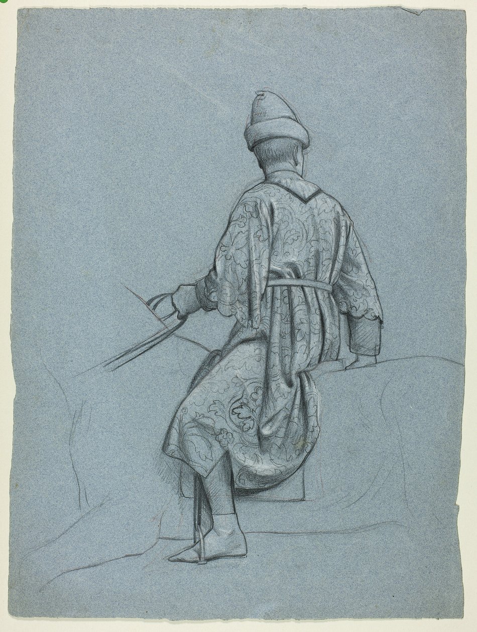 Mann zu Pferd von Henry Stacy Marks