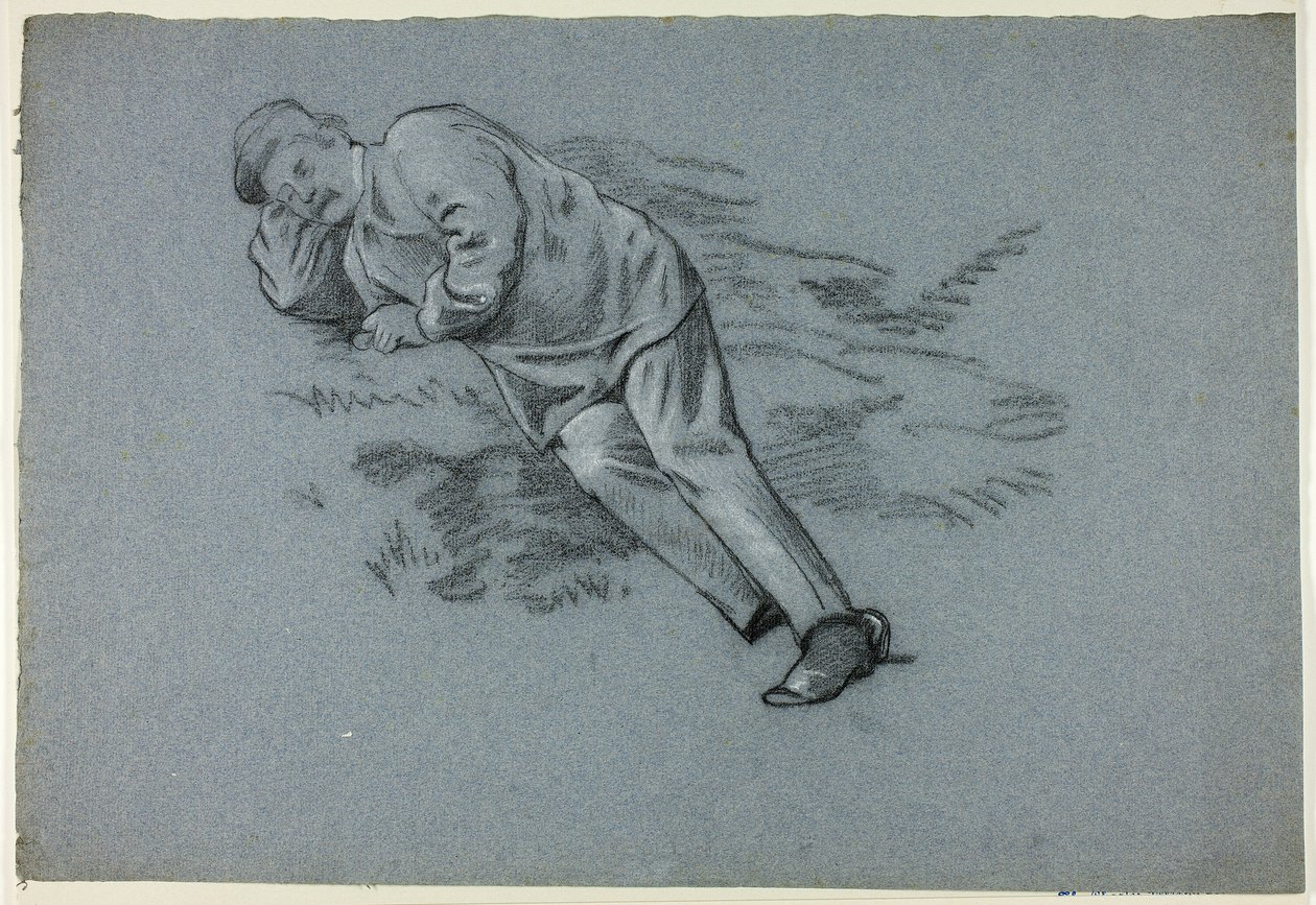 Schlafender Mann von Henry Stacy Marks