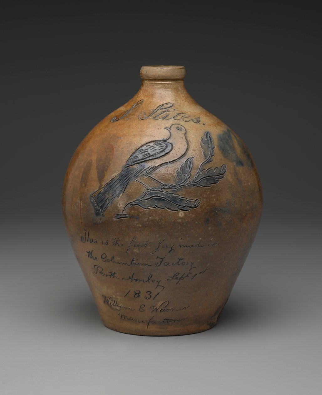 Krug, ca. 1831 von Henry Stockwell