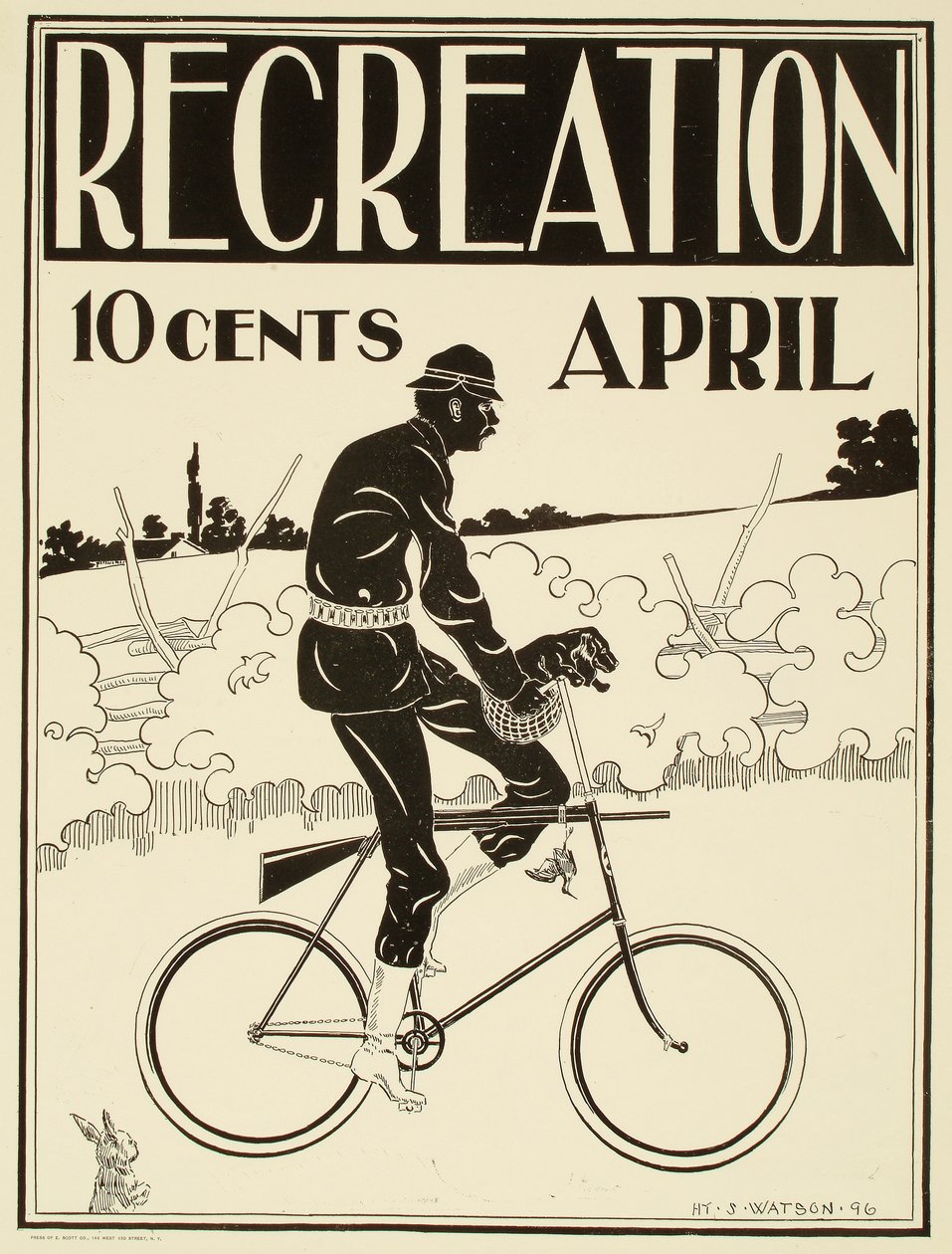 Erholung, April von Henry Sumner Watson