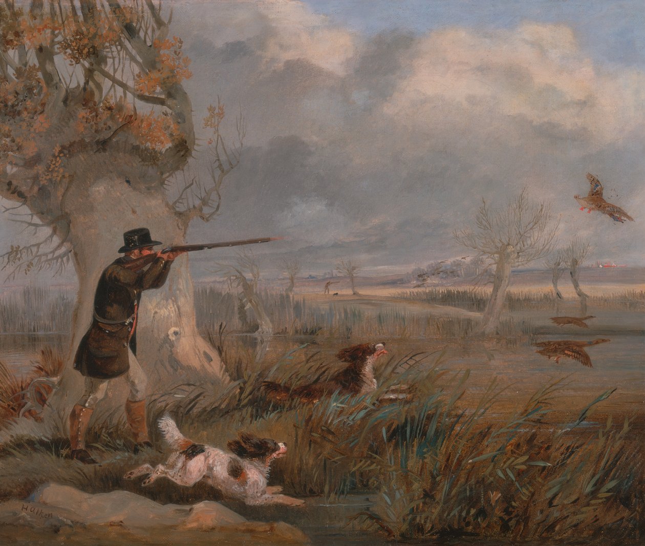Entenjagd, ca. 1825 von Henry Thomas Alken