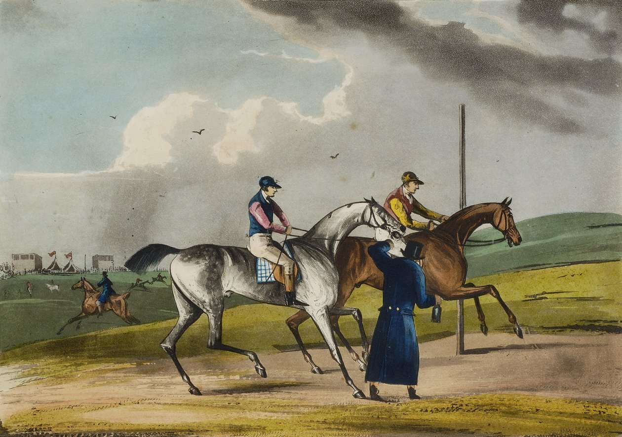 Vorbereitung zum Start von Henry Thomas Alken