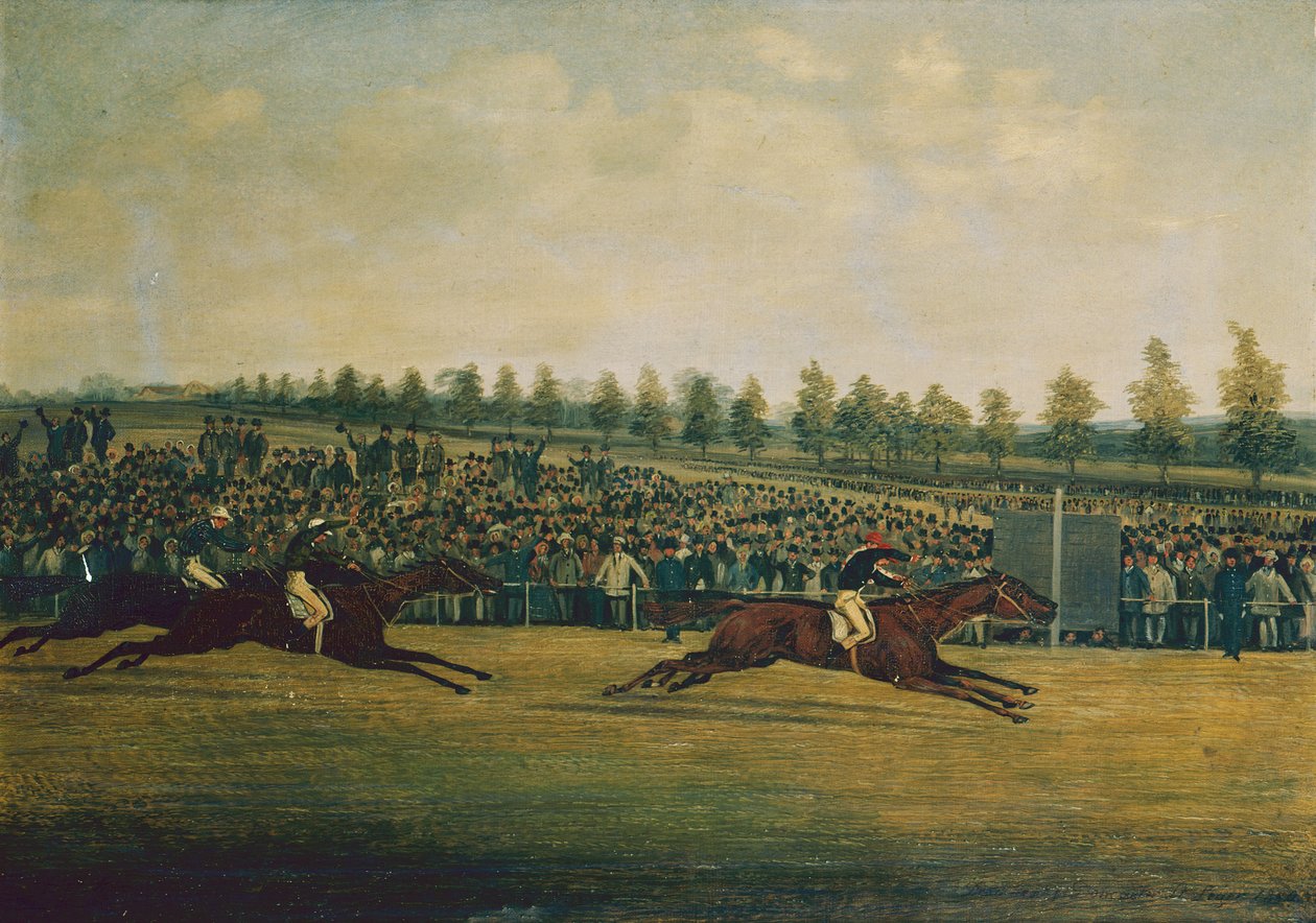 Das Doncaster St Leger von Henry Thomas Alken