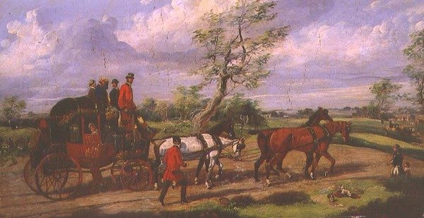 Die Dover Postkutsche von Henry Thomas Alken