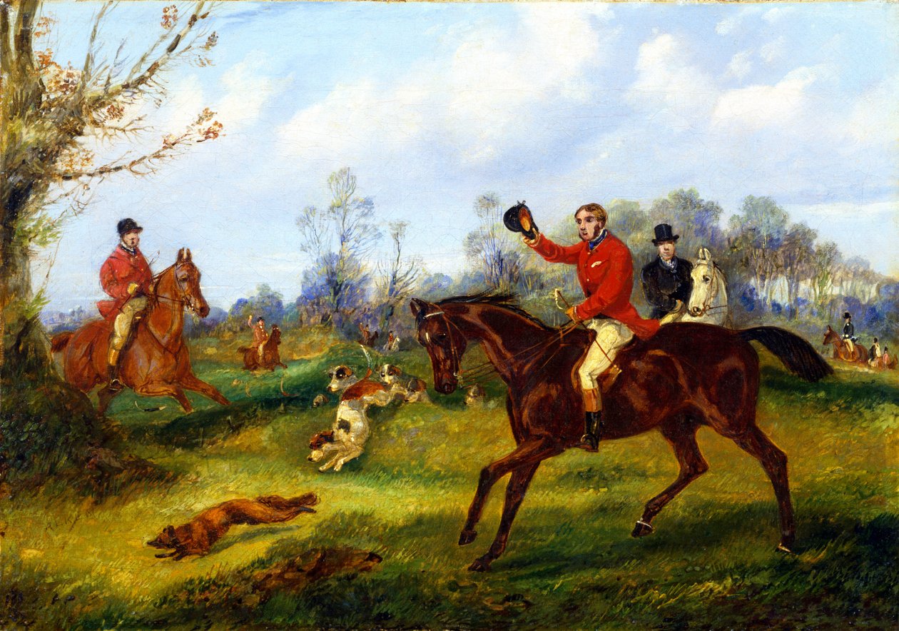 Der Fund, ca. 1840 von Henry Thomas Alken