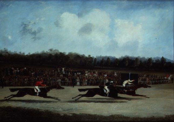Das Ende des St. Leger von Henry Thomas Alken