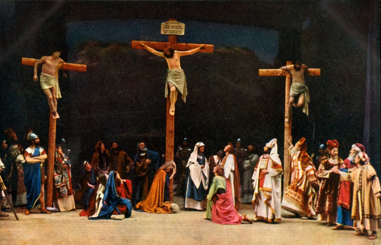 Die Kreuzigung, 1922 von Henry Traut