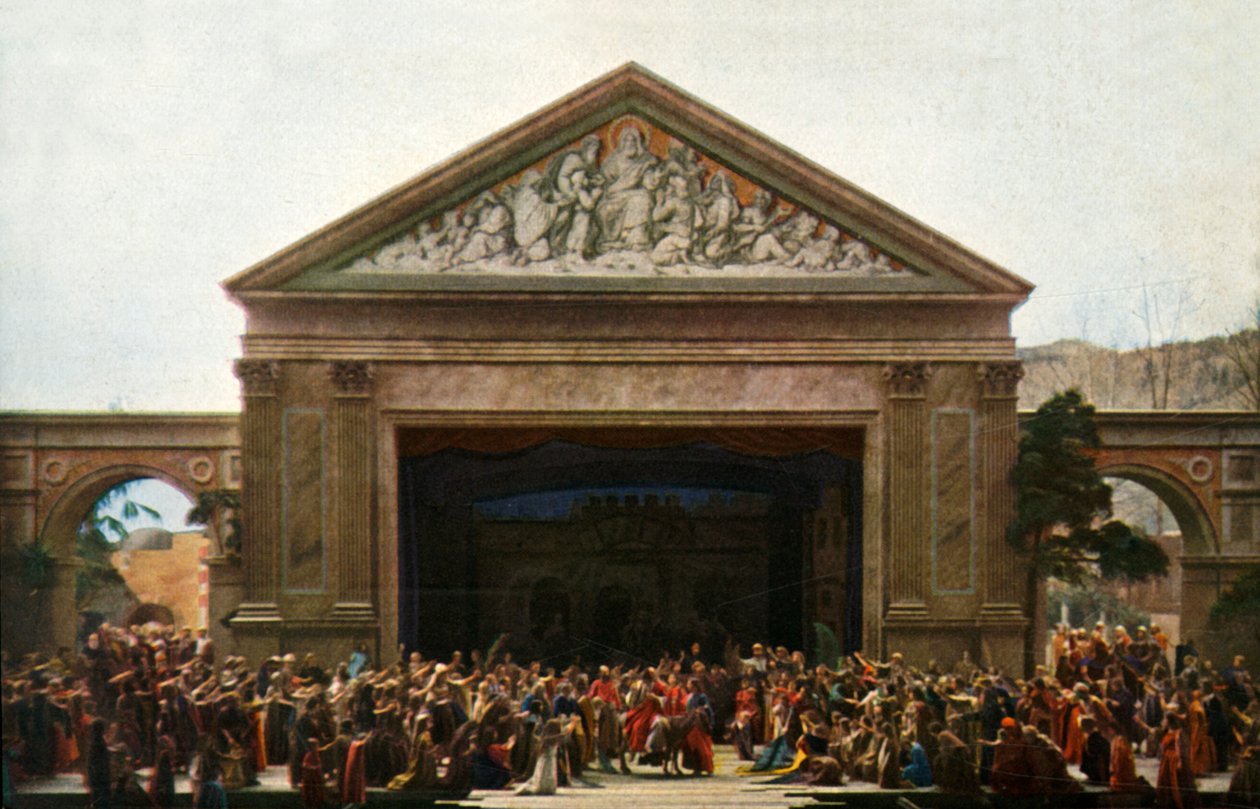 Der Einzug in Jerusalem von Henry Traut