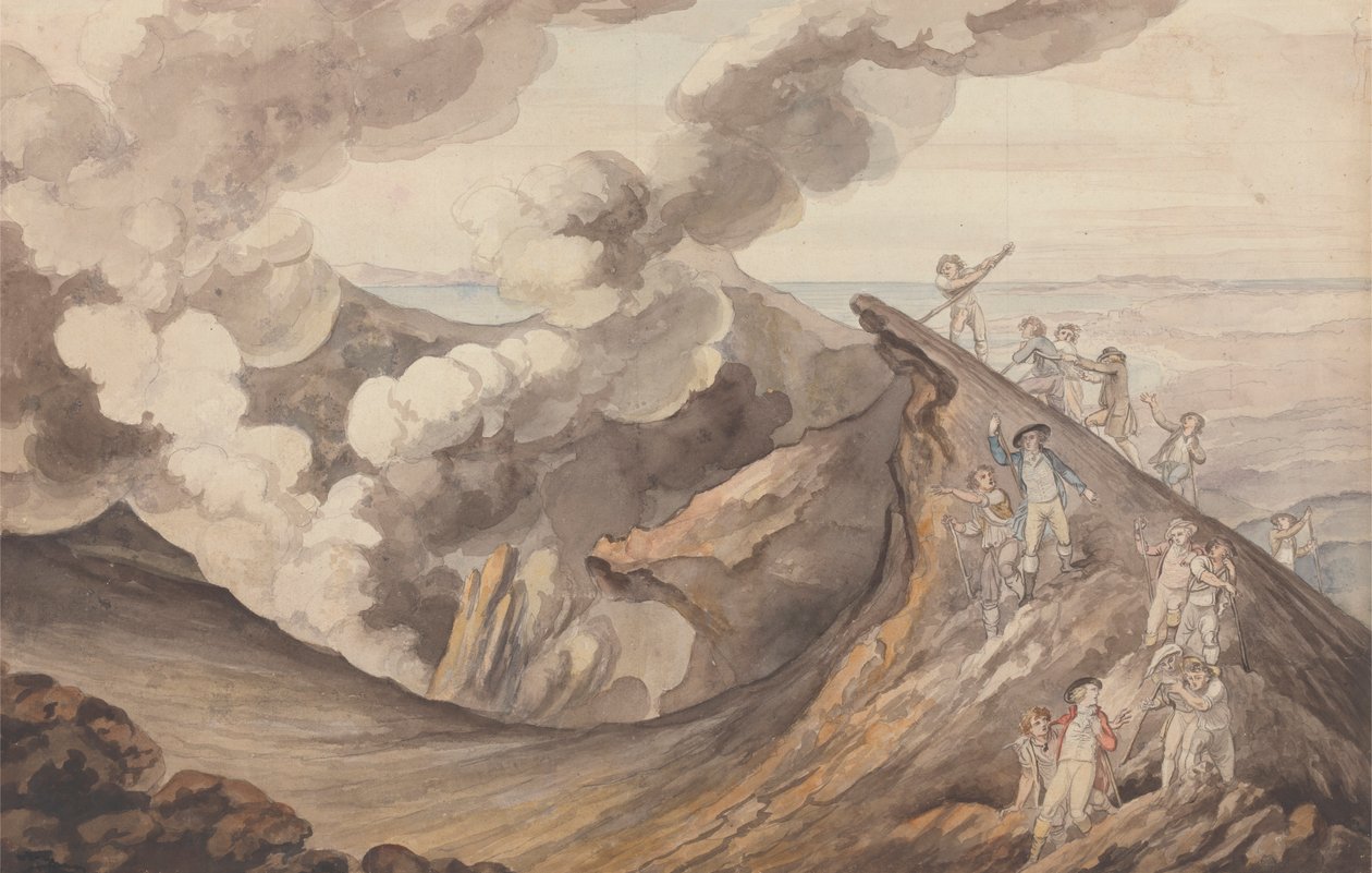 Der Aufstieg des Vesuvs von Henry Tresham