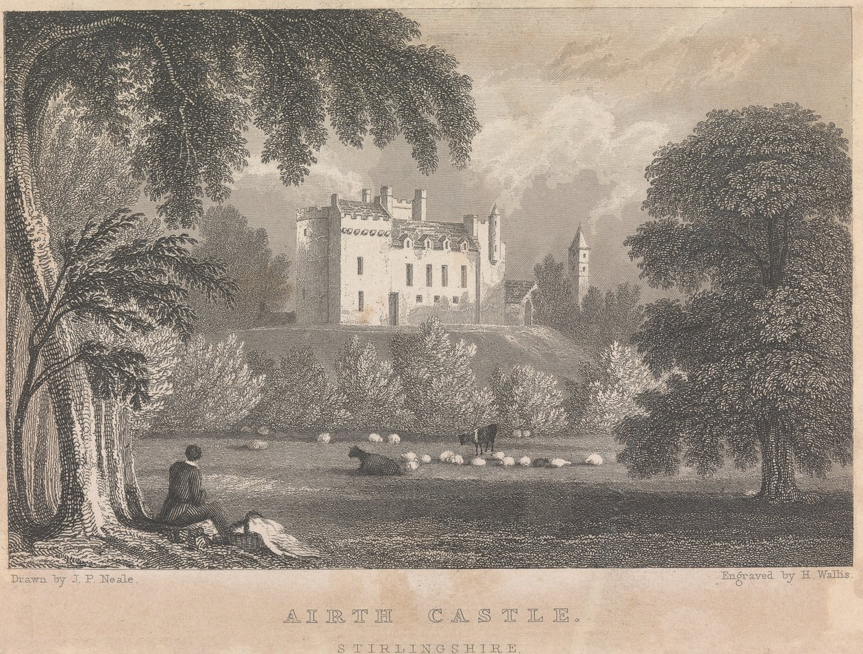Airth Castle, Stirlingshire; Seite 4 (Band Eins) von Henry Wallis