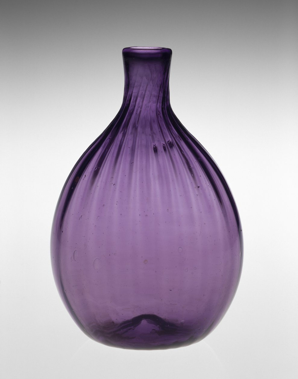 Taschenflasche von Henry William (attr.to) Stiegel