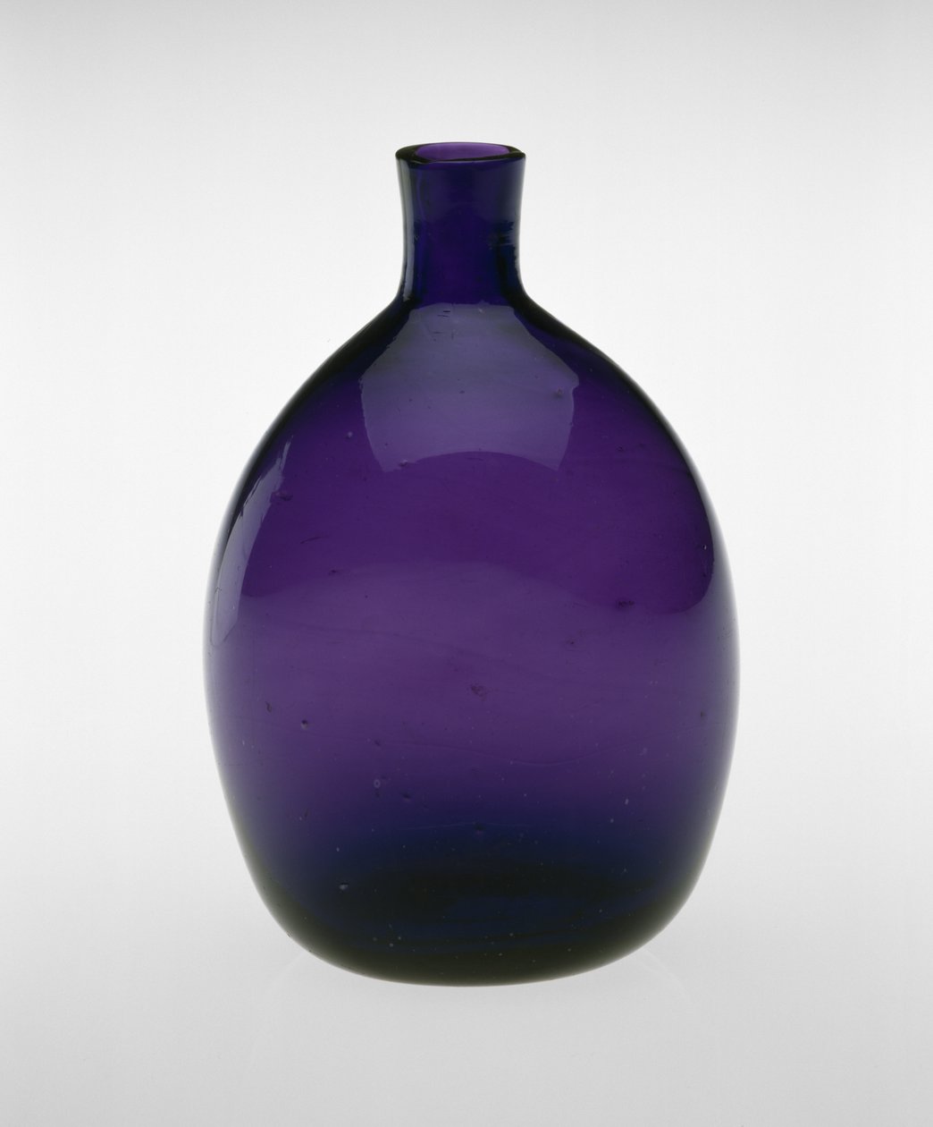 Taschenflasche von Henry William (attr.to) Stiegel