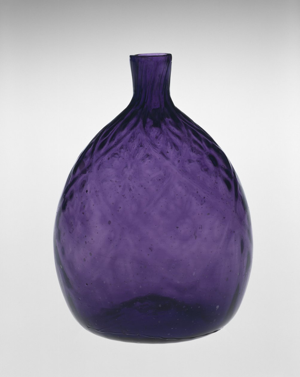 Taschenflasche von Henry William (attr.to) Stiegel