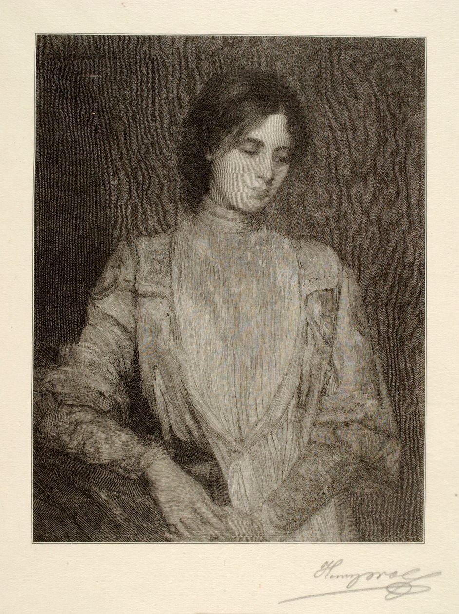 Eine Dame von Henry Wolf
