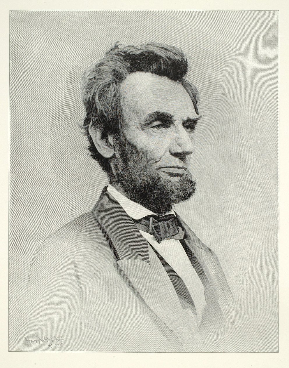 Abraham Lincoln von Henry Wolf
