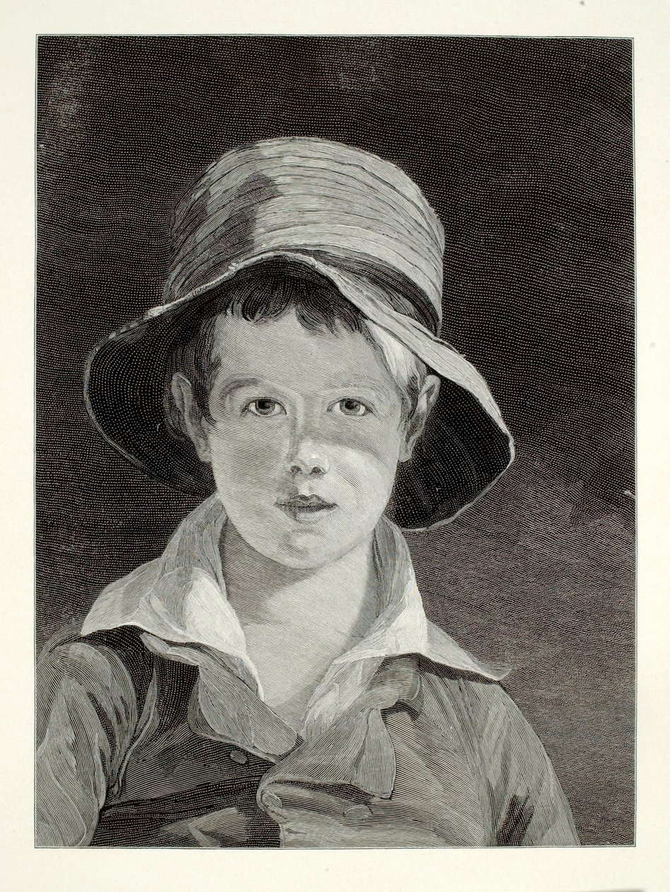 Junge mit dem zerrissenen Hut von Henry Wolf