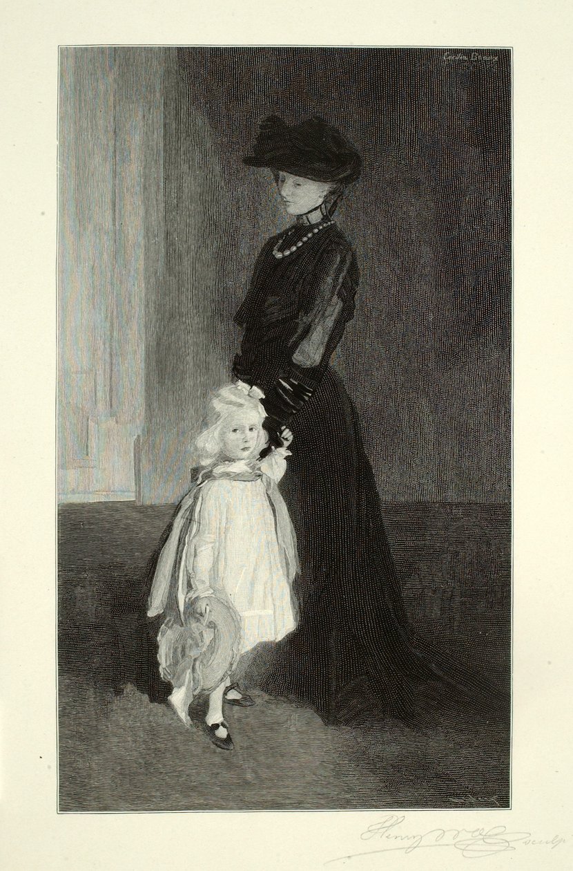Christina (Mutter und Tochter) von Henry Wolf