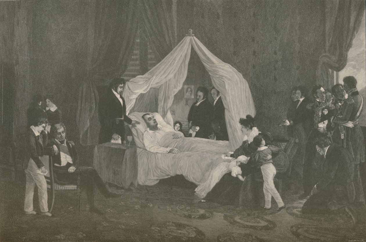 Tod von Napoleon I., 1821, 1896 von Henry Wolf