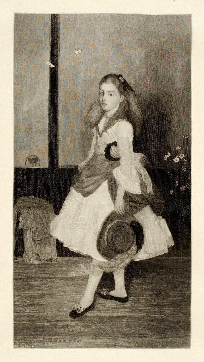 Fräulein Alexander (Mädchen in Weiß) von Henry Wolf