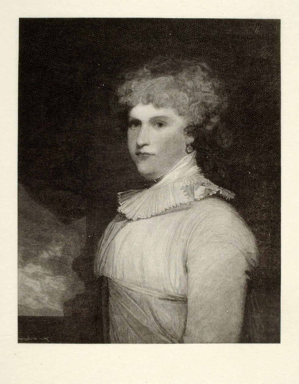 Frau Peter Meircken (Maria Snowden) von Henry Wolf