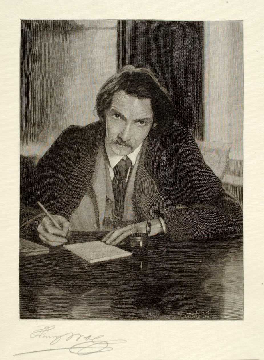 Robert Louis Stevenson von Henry Wolf