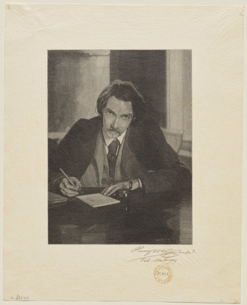 Robert Louis Stevenson von Henry Wolf