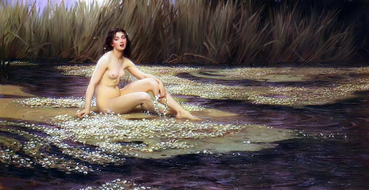 Die Wassernymphe von Herbert James Draper