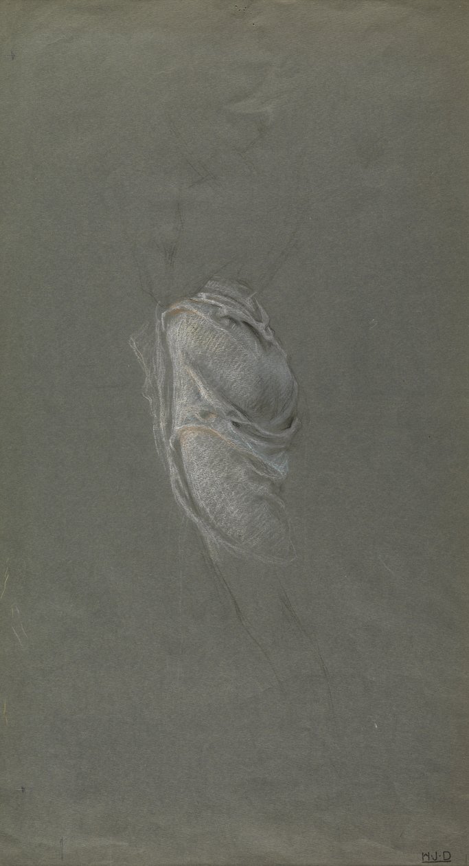 Draperiestudie für 